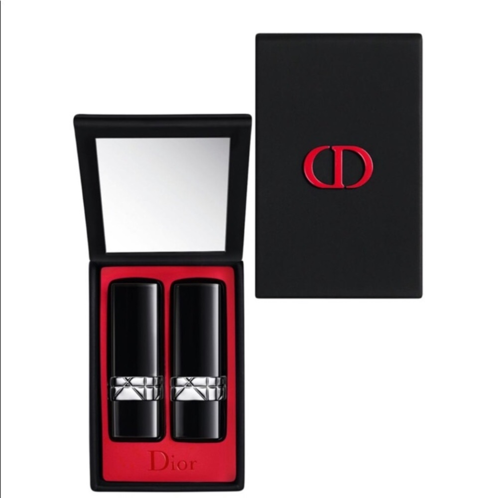Dior 999 Lipstick Set w/ Mirror Box & gift package